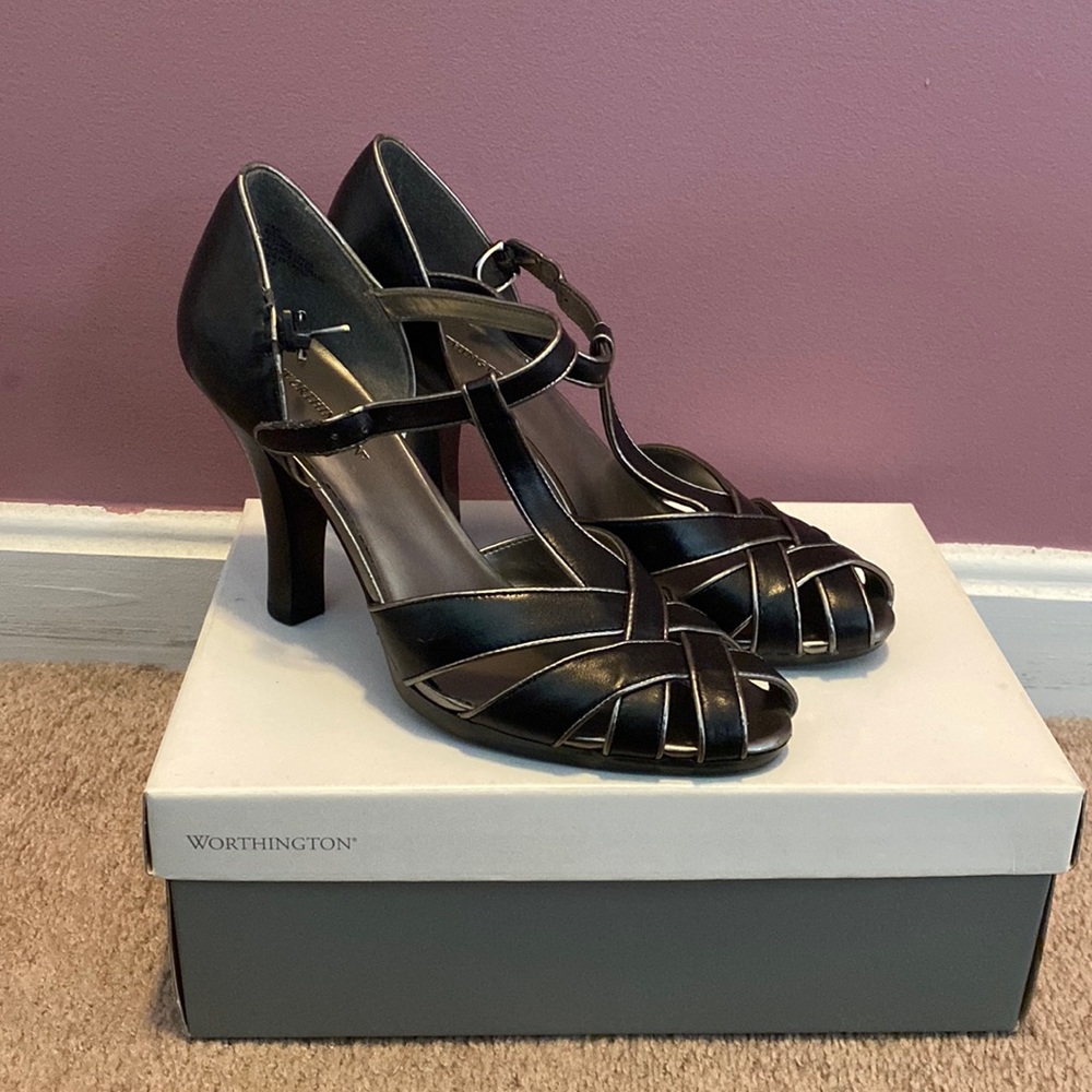 Worthington Black Heels
